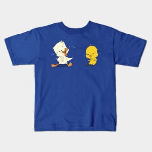 Duckling and Chick Laughing Kids T-Shirt